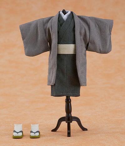 Nendoroid Doll: Outfit Set - Kimono - Boy, Gray (Good Smile Company)ㅤ – Good Smile Company – ActionFigure Brasil — close