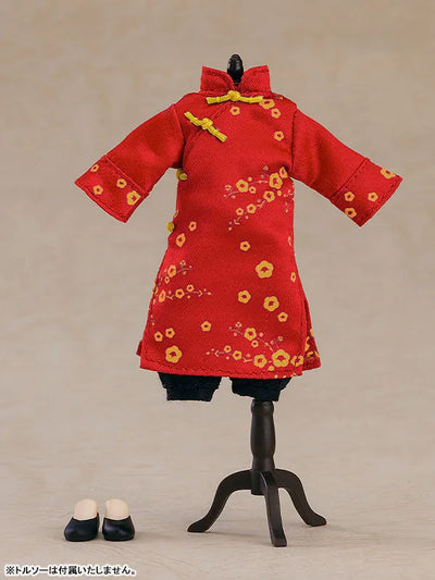 Nendoroid Doll: Outfit Set - Long Length Chinese Outfit - Red (Good Smile Company)ㅤ – Good Smile Company – ActionFigureBrasil — detalhe do produto