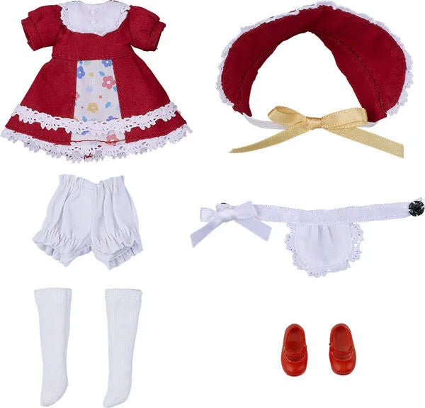Nendoroid Doll: Outfit Set - Old-Fashioned Dress - Red (Good Smile Company)ㅤ – Good Smile Company – ActionFigure Brasil