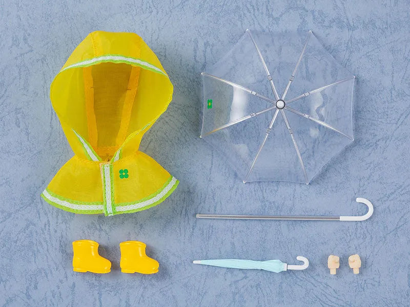 Nendoroid Doll Outfit Set Rain Poncho (Yellow)ㅤ – Good Smile Company – ActionFigure Brasil