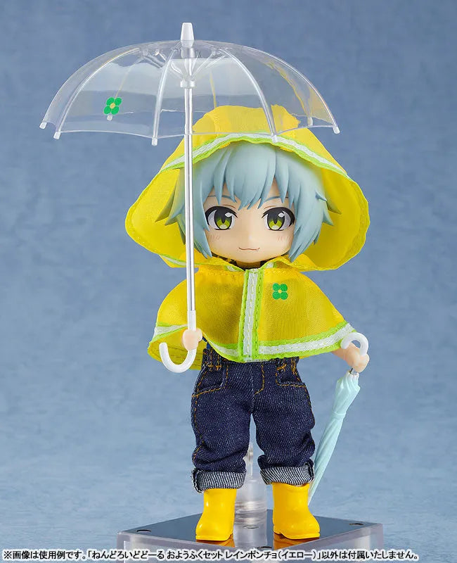 Nendoroid Doll Outfit Set Rain Poncho (Yellow)ㅤ – Good Smile Company – ActionFigure Brasil
