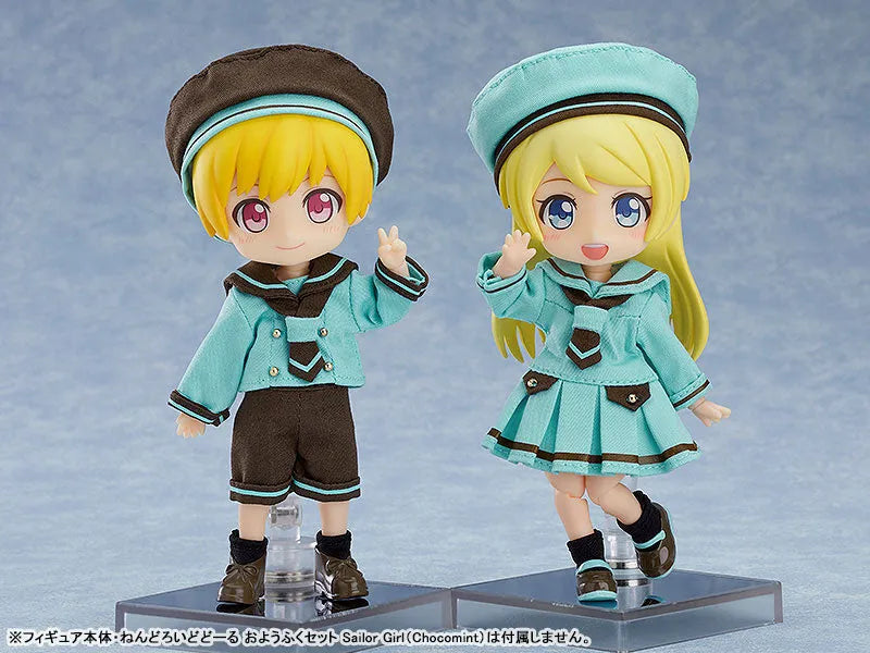 Nendoroid Doll: Outfit Set - Sailor Boy, Mint Chocolate (Good Smile Company)ㅤ – Good Smile Company – ActionFigure Brasil