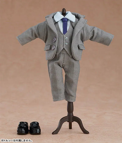Nendoroid Doll Outfit Set - Suit - Gray (Good Smile Company)ㅤ – Good Smile Company – ActionFigure Brasil — ângulo diferente