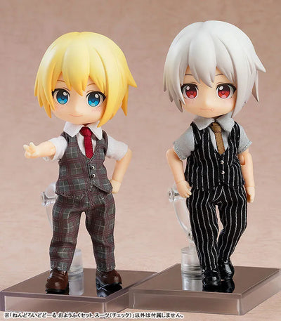 Nendoroid Doll Outfit Set Suit (Plaid)ㅤ – Good Smile Company – ActionFigureBrasil — close