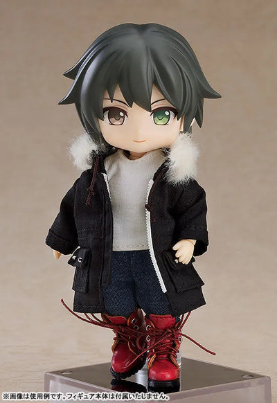 Nendoroid Doll Warm Clothing Set: Boots & Mod Coat (Black)ㅤ – Good Smile Company – ActionFigureBrasil — close