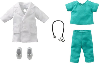 Nendoroid Doll Work Outfit Set - Nendoroid Doll: Outfit Set - Doctor (Good Smile Company)ㅤ – Good Smile Company – ActionFigure Brasil