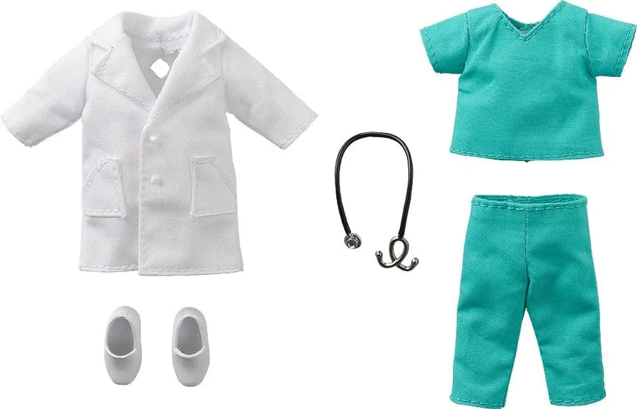 Nendoroid Doll Work Outfit Set - Nendoroid Doll: Outfit Set - Doctor (Good Smile Company)ㅤ – Good Smile Company – ActionFigure Brasil