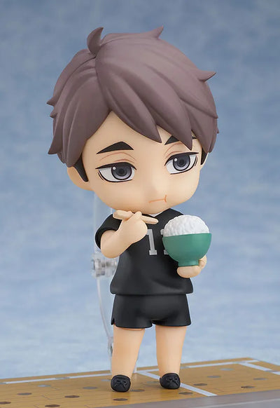 Nendoroid Haikyuu!! TO THE TOP Osamu Miyaㅤ – Orange Rouge – ActionFigure Brasil — com base expositora