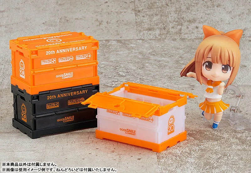 Nendoroid More Anniversary Container Orangeㅤ – Good Smile Company – ActionFigure Brasil