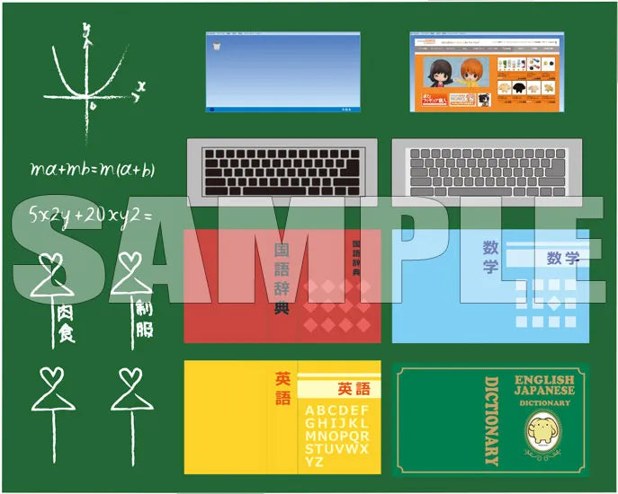 Nendoroid More CUBE01 Classroom Setㅤ – Good Smile Company,Play Future – ActionFigure Brasil