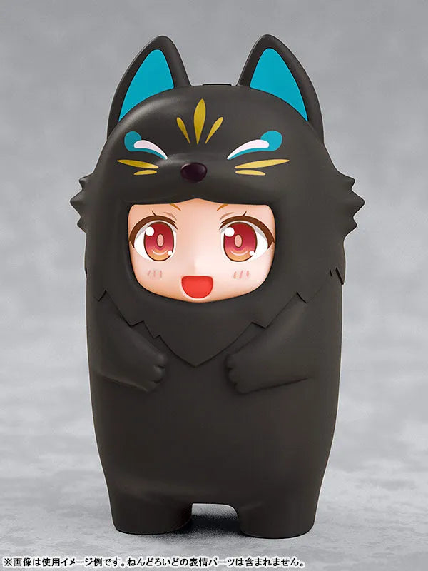 Nendoroid More - Kigurumi Face Parts Case - Black Kitsune (Good Smile Company)ㅤ – Good Smile Company – ActionFigure Brasil