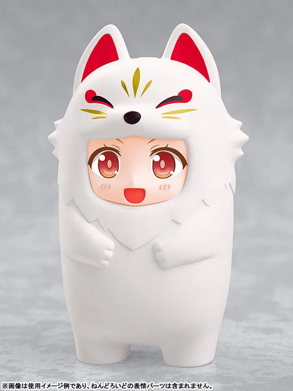 Nendoroid More - Kigurumi Face Parts Case - White Kitsune (Good Smile Company)ㅤ – Good Smile Company – ActionFigure Brasil