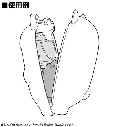 Nendoroid More - Nendoroid More: Face Parts Case - Orca (Good Smile Company)ㅤ – Good Smile Company – ActionFigure Brasil — close