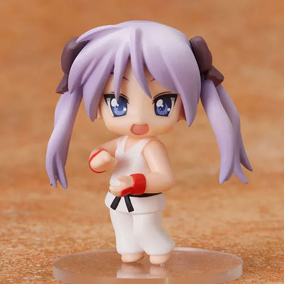 Nendoroid Petite - Lucky Star x Street Fighter Setㅤ – Good Smile Company – ActionFigure Brasil — ângulo diferente
