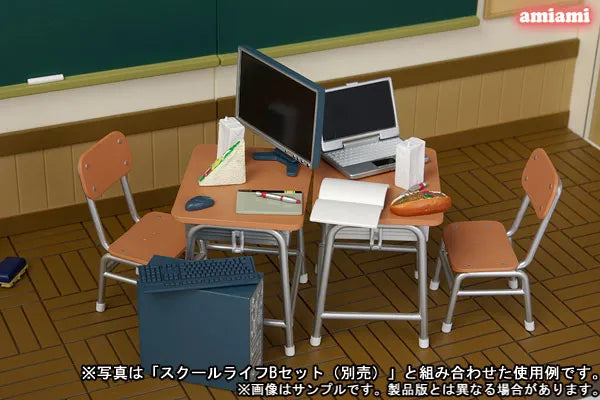 Nendoroid Play Set #1 School Life A Set (Window Side)ㅤ – Gantaku – ActionFigure Brasil