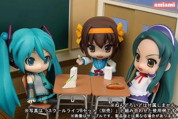 Nendoroid Play Set #1 School Life A Set (Window Side)ㅤ – Gantaku – ActionFigure Brasil