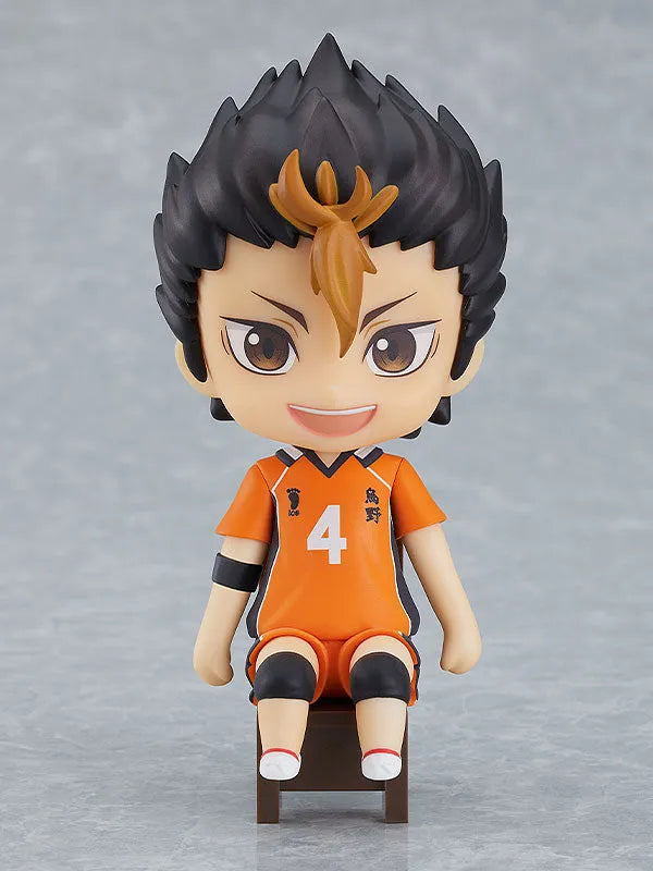 Nendoroid Swacchao! - Haikyuu!! - Nishinoya Yu (Orange Rouge)ㅤ – Orange Rouge – ActionFigure Brasil