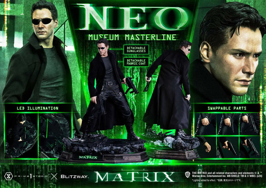Neo (Bonus Version) The Matrix (Film) – Prime1Studio – ActionFigure Brasil