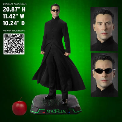 Neo - LIMITED EDITION: TBD – DarkSide Collectibles Studio – ActionFigure Brasil — com base expositora