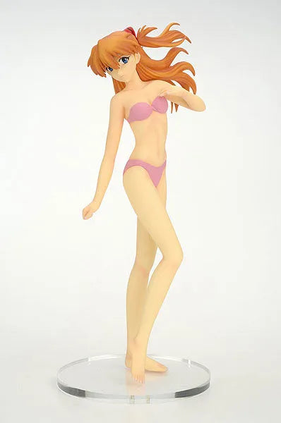 Neon Genesis Evangelion - Asuka Swimsuit Pink Ver. 1/8ㅤ – Aizu Project – ActionFigure Brasil
