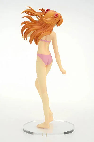 Neon Genesis Evangelion - Asuka Swimsuit Pink Ver. 1/8ㅤ – Aizu Project – ActionFigure Brasil — ângulo diferente