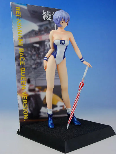 Neon Genesis Evangelion - Rei Ayanami Race Queen Ver. 1/8ㅤ – Gantaku – ActionFigure Brasil — close