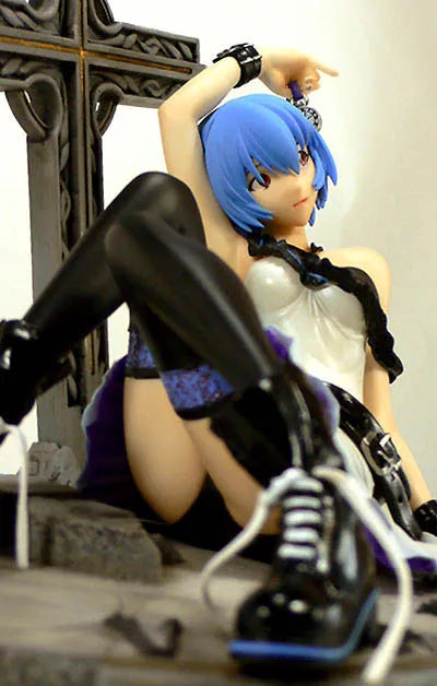 Neon Genesis Evangelion - Rei of Cross 1/6 Polystoneㅤ – Puella Magi Madoka Magica – ActionFigureBrasil