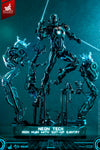 Neon Tech Iron Man With Suit-Up Gantry (Mms672D50)