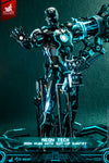 Neon Tech Iron Man With Suit-Up Gantry (Mms672D50)