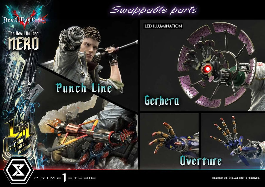 Nero (Limited Version) Devil May Cry V – Prime1Studio – ActionFigure Brasil