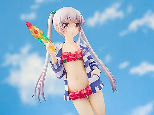 New Game!! - Suzukaze Aoba - 1/8 - Swimsuit Style (Aquamarine, Good Smile Company)ㅤ – Aquamarine As Manufacturer,Good Smile Company As Distributor – ActionFigure Brasil
