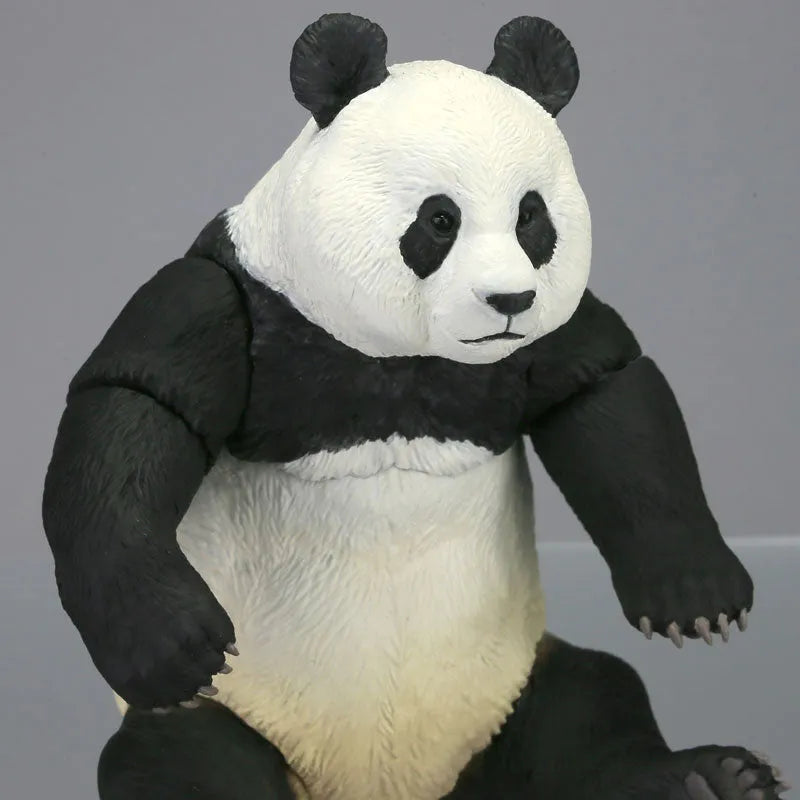 (New Item w/ Box Damage)Sofubi Toy Box 003 Panda (Giant Panda) Sofubi Figureㅤ – Kaiyodo – ActionFigure Brasil