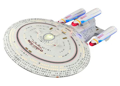New Star Trek TNG U.S.S. Enterprise NCC-1701D Model Kai (Dreadnought Class)ㅤ – DIAMOND SELECT TOYS – ActionFigure Brasil