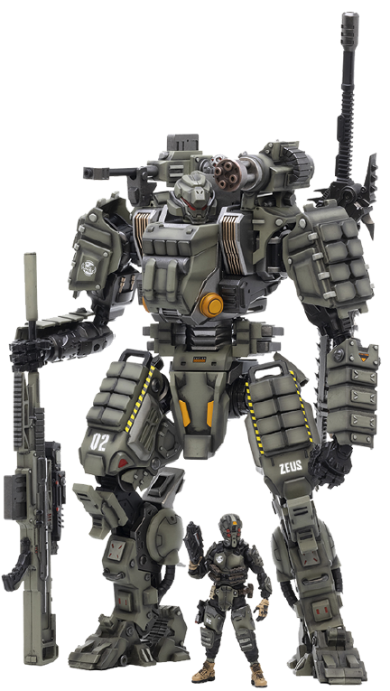 New Zeus Mecha Heavy Firepower Model – Joytoy – ActionFigure Brasil