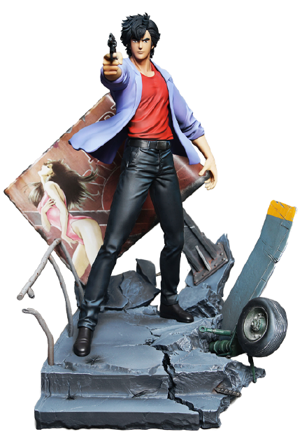 Nicky Larson (City Hunter) - LIMITED EDITION: 500 – Kitsune Statue – ActionFigure Brasil