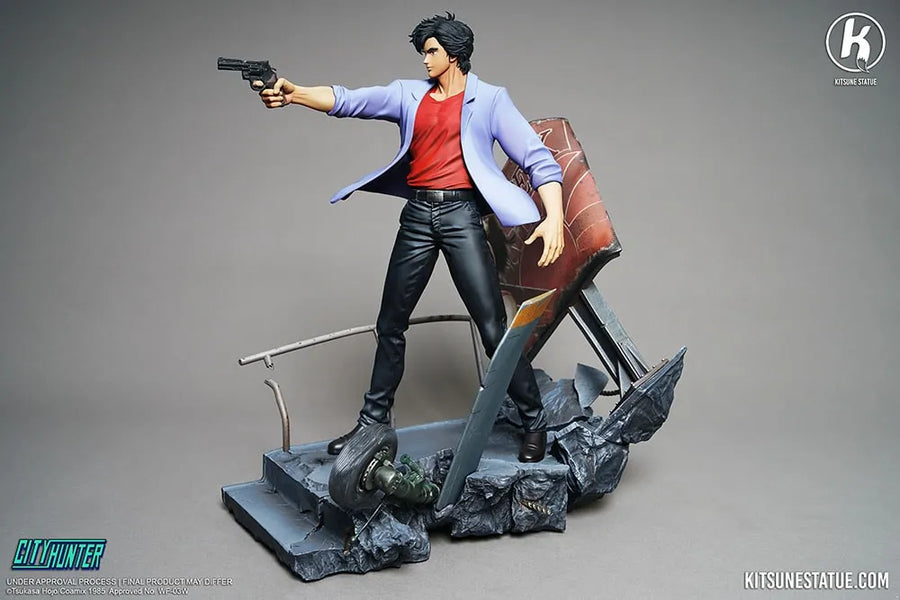 Nicky Larson (City Hunter) - LIMITED EDITION: 500 – Kitsune Statue – ActionFigure Brasil
