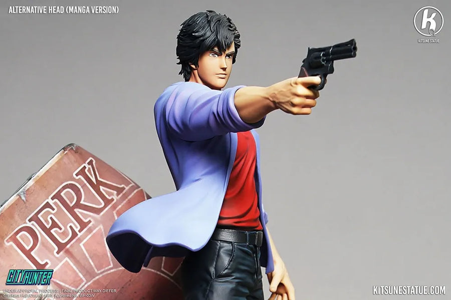 Nicky Larson (City Hunter) - LIMITED EDITION: 500 – Kitsune Statue – ActionFigure Brasil