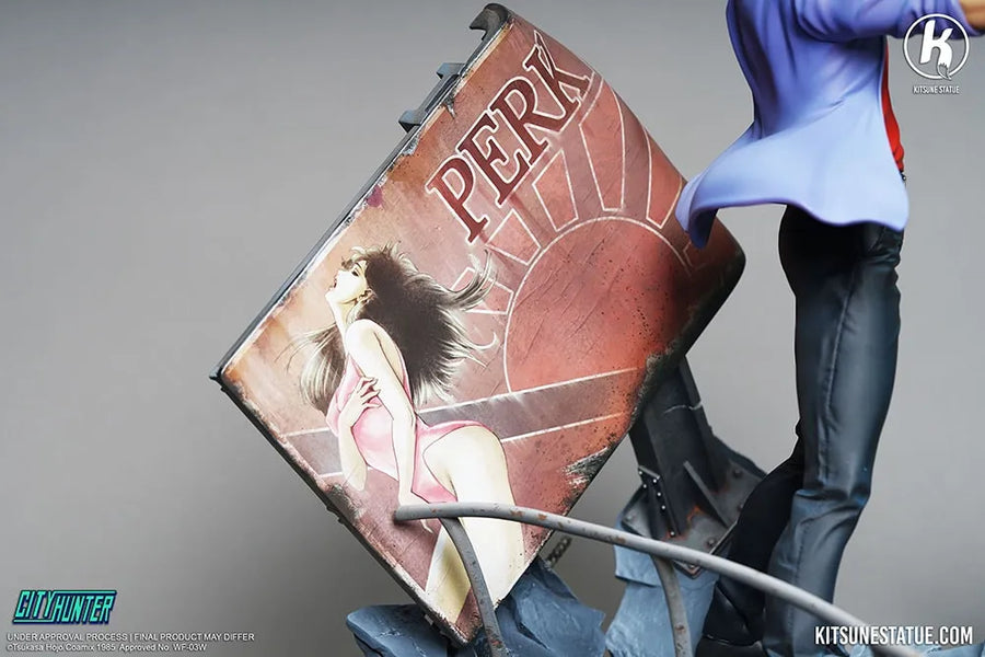 Nicky Larson (City Hunter) - LIMITED EDITION: 500 – Kitsune Statue – ActionFigure Brasil