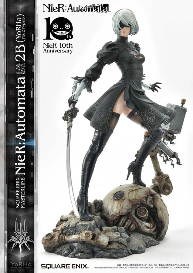 NieR:Automata 1/4 Scale - 2B (YoRHa No. 2 Type B) (Regular Version) NieR:Automata – Prime1Studio – ActionFigure Brasil