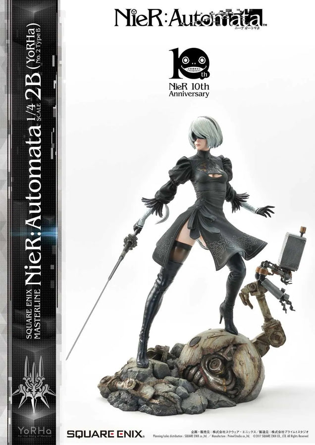 NieR:Automata 1/4 Scale - 2B (YoRHa No. 2 Type B) (Regular Version) NieR:Automata – Prime1Studio – ActionFigure Brasil