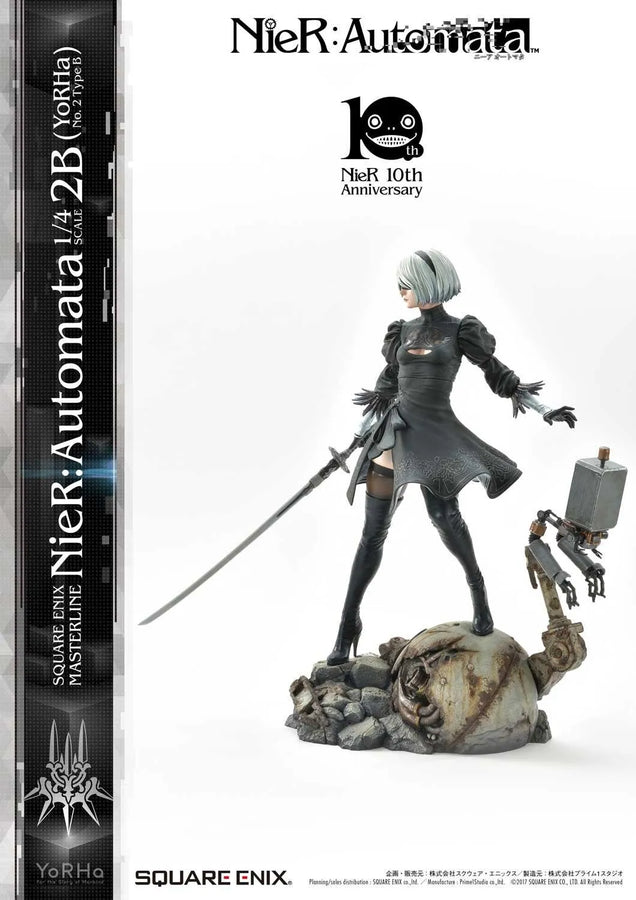 NieR:Automata 1/4 Scale - 2B (YoRHa No. 2 Type B) (Regular Version) NieR:Automata – Prime1Studio – ActionFigure Brasil