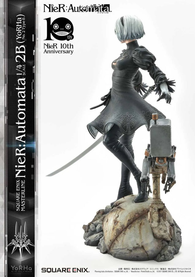 NieR:Automata 1/4 Scale - 2B (YoRHa No. 2 Type B) (Regular Version) NieR:Automata – Prime1Studio – ActionFigure Brasil