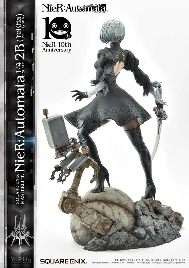 NieR:Automata 1/4 Scale - 2B (YoRHa No. 2 Type B) (Regular Version) NieR:Automata – Prime1Studio – ActionFigure Brasil