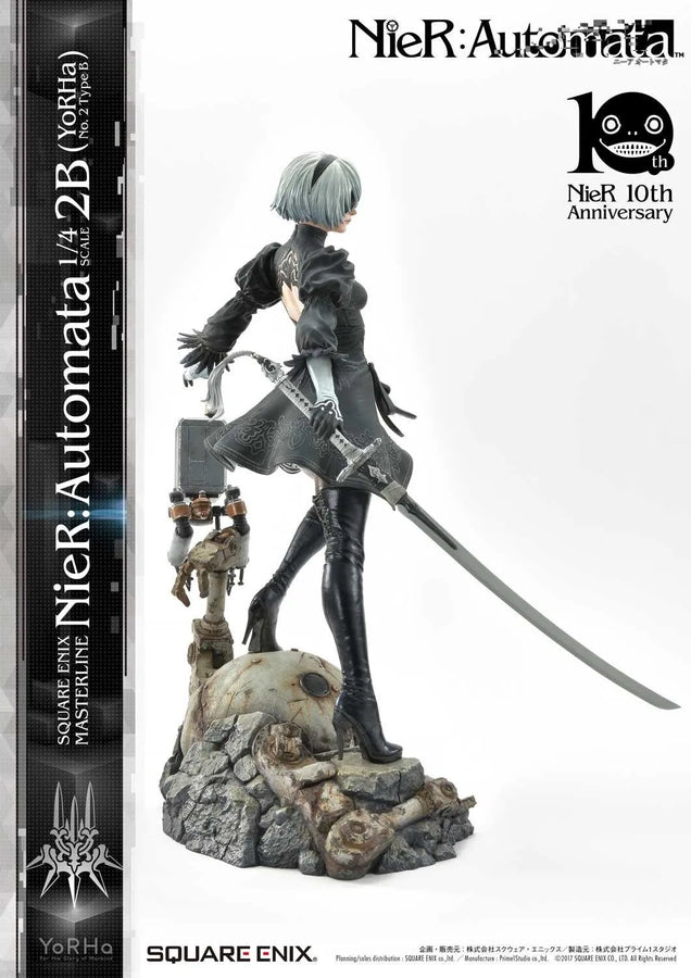 NieR:Automata 1/4 Scale - 2B (YoRHa No. 2 Type B) (Regular Version) NieR:Automata – Prime1Studio – ActionFigure Brasil