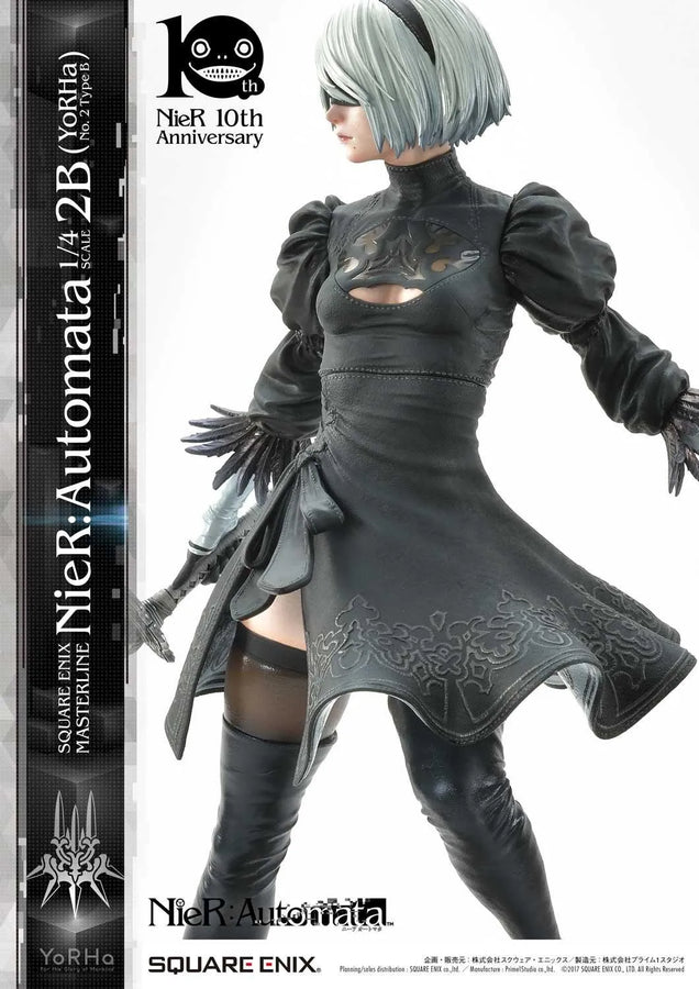 NieR:Automata 1/4 Scale - 2B (YoRHa No. 2 Type B) (Regular Version) NieR:Automata – Prime1Studio – ActionFigure Brasil