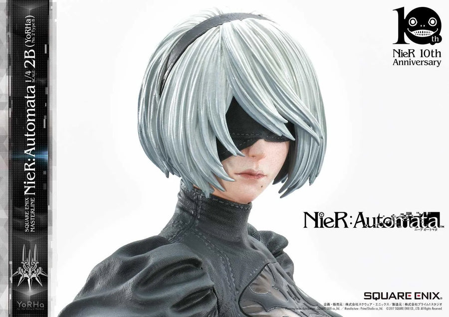 NieR:Automata 1/4 Scale - 2B (YoRHa No. 2 Type B) (Regular Version) NieR:Automata – Prime1Studio – ActionFigure Brasil