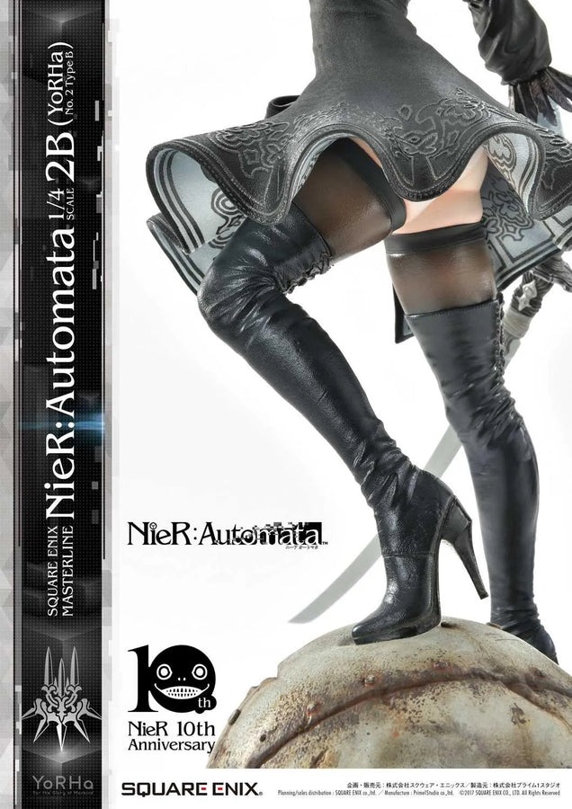 NieR:Automata 1/4 Scale - 2B (YoRHa No. 2 Type B) (Regular Version) NieR:Automata – Prime1Studio – ActionFigure Brasil