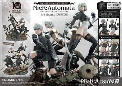 NieR:Automata 1/4 Scale (Deluxe Version) NieR:Automata – Prime1Studio – ActionFigure Brasil