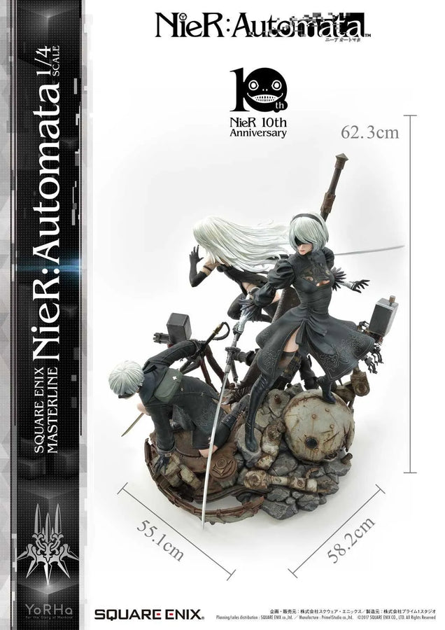NieR:Automata 1/4 Scale (Deluxe Version) NieR:Automata – Prime1Studio – ActionFigure Brasil