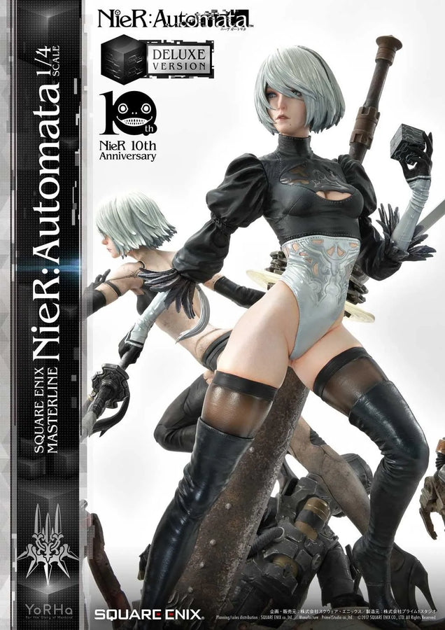 NieR:Automata 1/4 Scale (Deluxe Version) NieR:Automata – Prime1Studio – ActionFigure Brasil